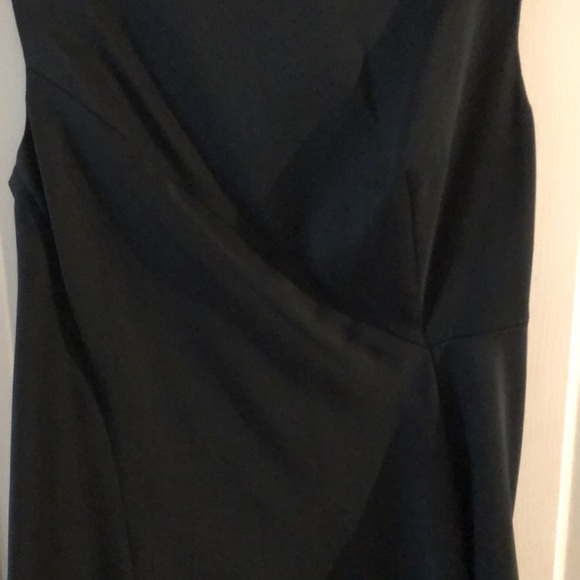 Adorable Black Wrap Bow Dress - Picture 3 of 5